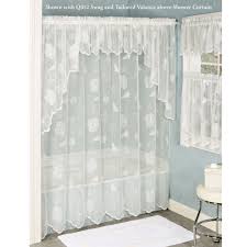Keep your bathroom tidy with modern bathroom accessories. Seashells Lace Coastal Shower Curtain