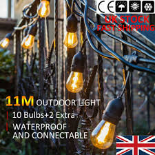 11m Weatherproof Led Bulb String Lights