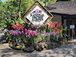 national orchid garden has free