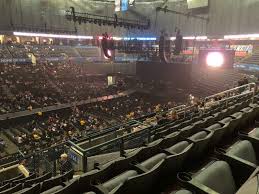 Chesapeake Energy Arena Section 224 Row H Seat 5 Fall