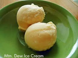 mtn dew ice cream three diffe
