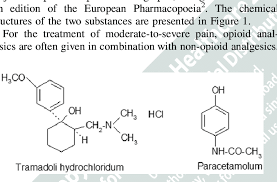 tramadol hydrochloride and paracetamol