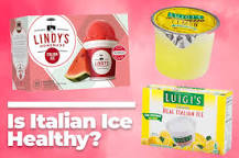 Can you gain weight from Italian ice?