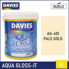 Davies Aqua Gloss It Pale Gold Ag 401