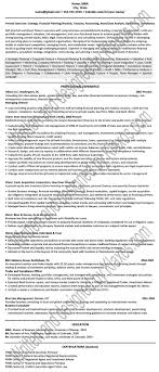 management strategy consulting resume