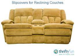 Reclining Sofa Slipcover
