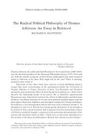 pdf the radical political philosophy of thomas jefferson an essay pdf the radical political philosophy of thomas jefferson an essay in retrieval