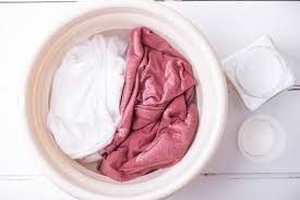 wash and care for clothes with bleach