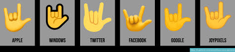 love you hand gesture emojis