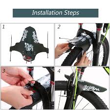 how to install a mountain bike fender