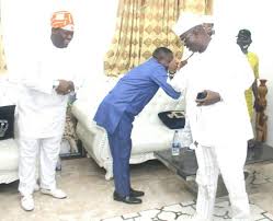 Let igboho leave ogun state alone. Photos Sunday Igboho Meets Aare Gani Adams The Nation