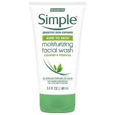 Simple brand face wash for oily skin. Simple Kind To Skin Facial Wash Moisturizing 5 Oz Amazon In Beauty
