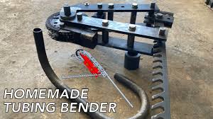 homemade tubing pipe bender build