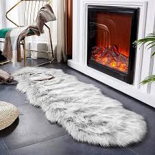 carpets plush soft sheepskin bedroom