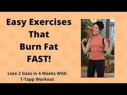 easy exercises that burn fat fast