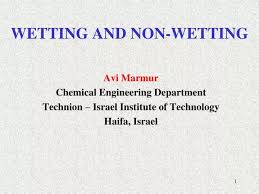 ppt wetting and non wetting