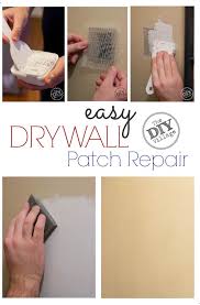 Drywall Patch Repair The Easy Way