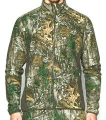 Under Armour Stealth Fleece Realtree Xtra Camo Hunting Jacket S L Mens 1279673