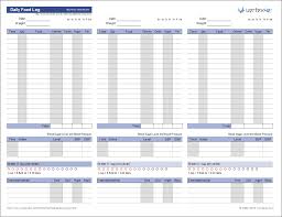 Download A Free Printable Daily Food Log To Track Your Food