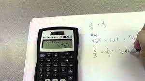 how to use a ti 30x iis calculator