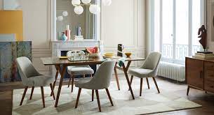 West elm lenox upholstered dining chair distressed velvet mineral gray bl. Dining Room Collections Dining Room Sets