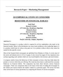 Research Paper Topics In Marketing Management We Do Your Essay