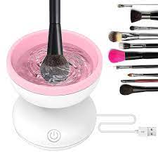portable automatic makeup brush cleaner