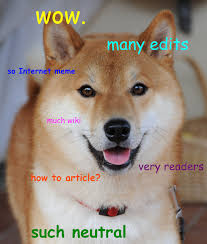 Dogecoin has a very active online community, most of which is centred around the the digital currency's reddit, which has close to 100k subscribers. File Doge Homemade Meme Jpg Wikipedia