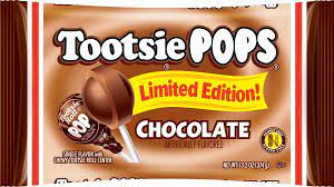tootsie roll pops chocolate flavor