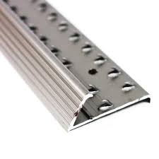 pewter fluted aluminum carpet gripper