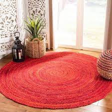 6 ft round solid area rug brd452q 6r