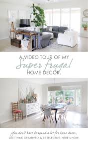 a video tour of my super frugal home