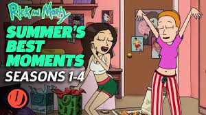 RICK AND MORTY: Summer's Best Moments EVER! (Seasons 1-4) - YouTube