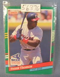 While value certainly comes into play, it's definitely not the sole criteria. Frank Thomas Rookie Baseball Card