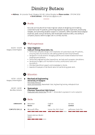 Responsible and experienced solar power engineer with an excellent record of individual and corporate customer satisfaction. Solar Engineer Resume Sample Kickresume
