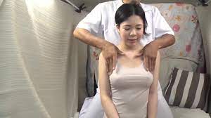 Boob massage in oily short at 4:32 in “Japanese massage , Japan massage ,  hot oil massage” | Nude Video on YouTube | nudeleted.com