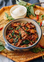 Thai Basil Pork Belly (15 Min Recipe) - The Woks of Life
