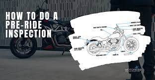 how to do a motorcycle pre ride