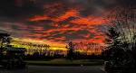 Deep Red Cloud Sunset at Algonkian Golf Course Sterling VA… | Flickr
