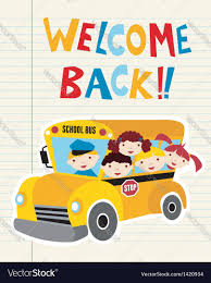 Welcome Back To School Bus