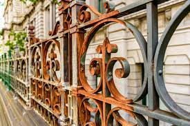 how to prevent rust on metal railings