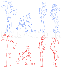 Search for thinking cartoon in these categories. How To Draw Men Cartoon Men Step By Step Drawing Guide By Mauacheron Dragoart Com
