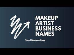 catchy makeup artist business names