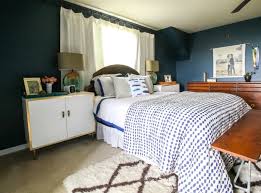 20 bedroom designs with navy blue and
