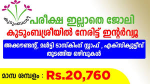 The qualification for the kila jobs in kerala is graduation. Kudumbashree Nulm Recruitment 2020 Apply For Latest Job Vacancy In Kerala Hashimansary English