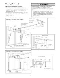 2 hp garage door opener manuals