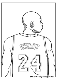 You might also be interested in coloring pages from nba, basketball categories and black history month, famous african american, famous athletes tags. Printable Kobe Bryant Coloring Pages Updated 2021