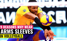 wear arm sleeves in volleyball