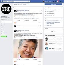 facebook obituary page user guide