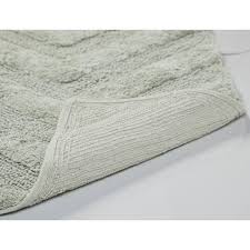 better trends hugo collection green 100 cotton rectangle 3 piece bath rug set